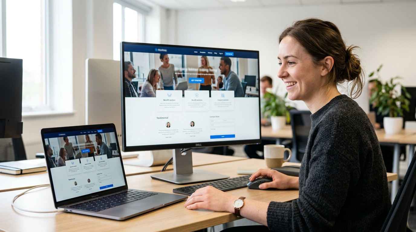 Landing pages
