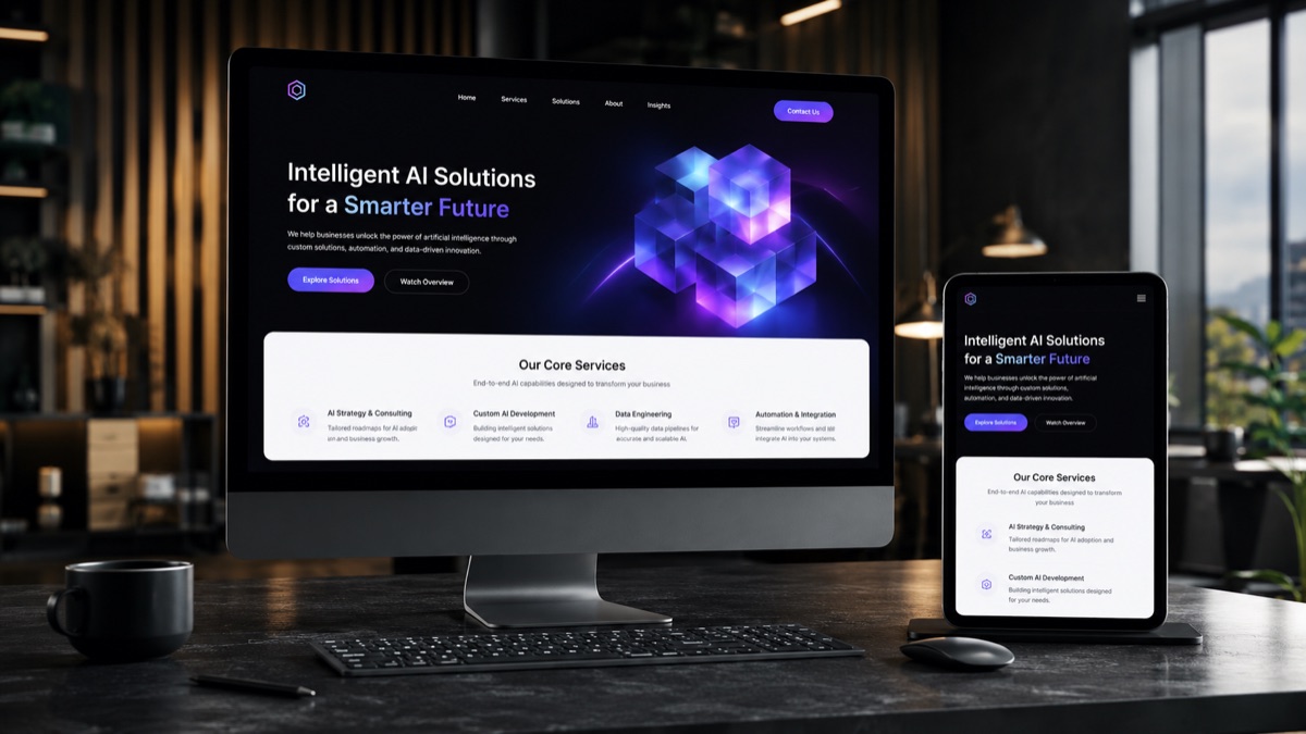 Business automation and website analytics workflow